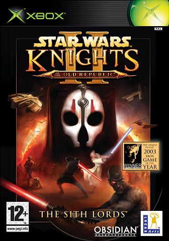 Star Wars Knights of the Old Republic II: The Sith Lords - Xbox Cover & Box Art
