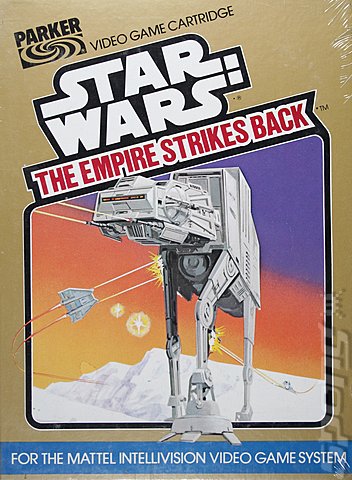 Star Wars: The Empire Strikes Back - Intellivision Cover & Box Art