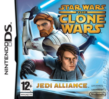 Star Wars The Clone Wars: Jedi Alliance - DS/DSi Cover & Box Art