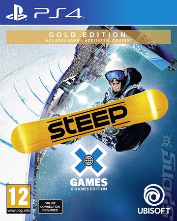 Steep: X Games Gold Edition - PS4 Cover & Box Art