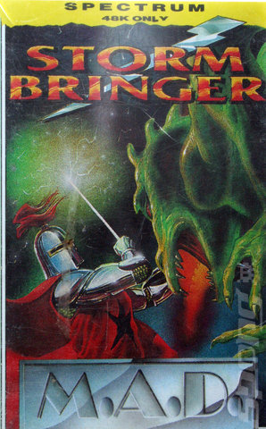 Storm Bringer - Spectrum 48K Cover & Box Art