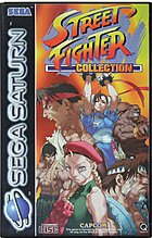 Street Fighter Collection - Saturn Cover & Box Art