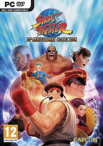 Street Fighter 30th Anniversary Collection - PC Cover & Box Art