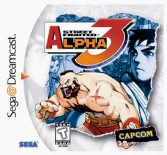 Street Fighter Alpha 3 - Dreamcast Cover & Box Art
