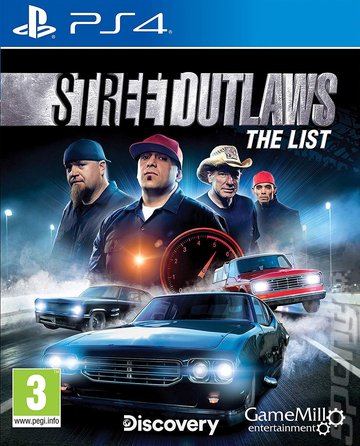 Street Outlaws: The List - PS4 Cover & Box Art