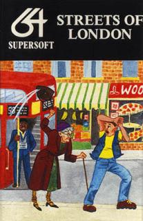 Streets of London - C64 Cover & Box Art