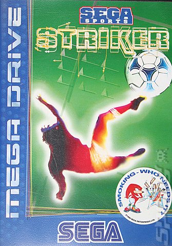 Striker - Sega Megadrive Cover & Box Art