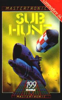 Sub Hunt - C64 Cover & Box Art