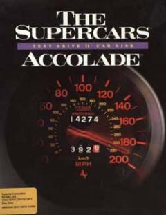 Supercars: Test Drive II Car Disk - C64 Cover & Box Art