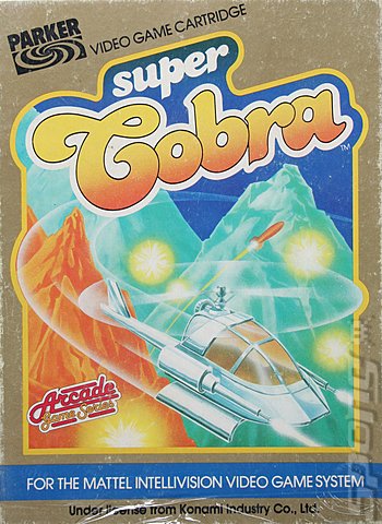 Super Cobra - Intellivision Cover & Box Art