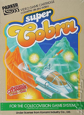 Super Cobra - Colecovision Cover & Box Art