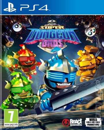 Super Dungeon Bros - PS4 Cover & Box Art