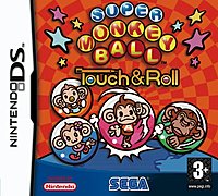 Super Monkey Ball Touch & Roll - DS/DSi Cover & Box Art
