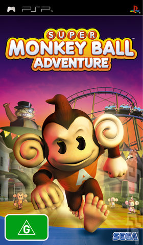 Super Monkey Ball Adventure - PSP Cover & Box Art