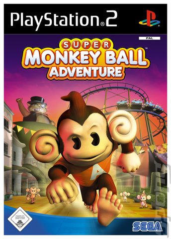 Super Monkey Ball Adventure - PS2 Cover & Box Art