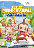 Super Monkey Ball Step&Roll - Wii Cover & Box Art