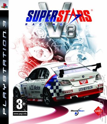 Superstars V8 Racing - PS3 Cover & Box Art