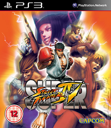 Super Street Fighter IV - PS3 Cover & Box Art