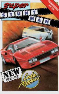 Super Stunt Man - C64 Cover & Box Art