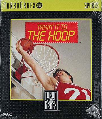 Takin' It To The Hoop - NEC PC Engine Cover & Box Art