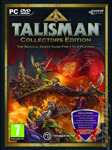 Talisman: Collectors Edition - PC Cover & Box Art