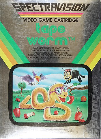 Tape Worm - Atari 2600/VCS Cover & Box Art