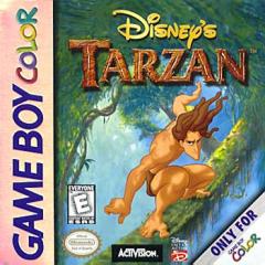 Tarzan - Game Boy Color Cover & Box Art