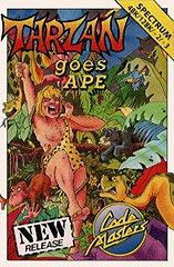 Tarzan Goes Ape - Spectrum 48K Cover & Box Art
