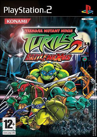 Teenage Mutant Ninja Turtles 2: BattleNexus - PS2 Cover & Box Art