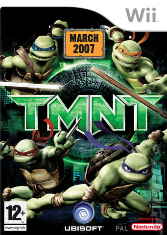 Teenage Mutant Ninja Turtles - Wii Cover & Box Art