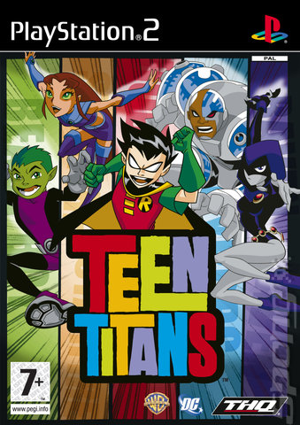 Teen Titans - PS2 Cover & Box Art