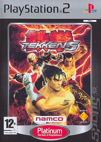 Tekken 5 - PS2 Cover & Box Art