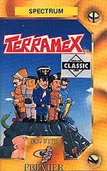 Terramex - Spectrum 48K Cover & Box Art