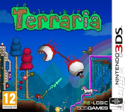 Terraria - 3DS/2DS Cover & Box Art