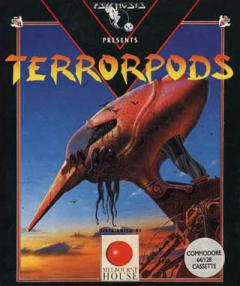 Terrorpods - C64 Cover & Box Art