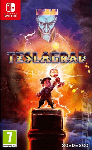 Teslagrad - Switch Cover & Box Art