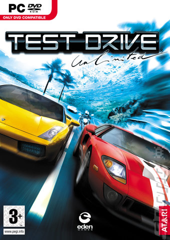 Test Drive: Unlimited - PC Cover & Box Art