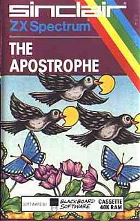 The Apostrophe - Spectrum 48K Cover & Box Art