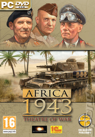 Theatre of War: Africa 1943 - PC Cover & Box Art