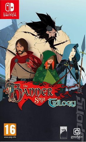 The Banner Saga Trilogy - Switch Cover & Box Art