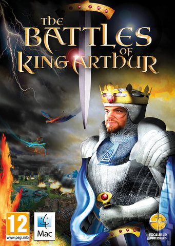 The Battles of King Arthur - Mac Cover & Box Art