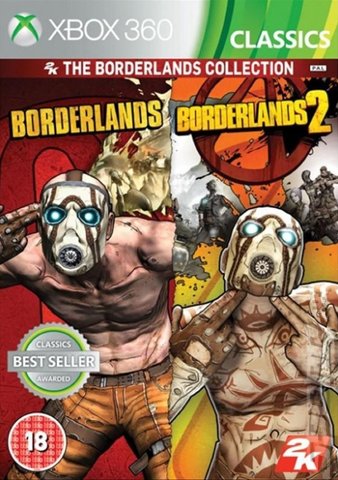 The Borderlands Collection - Xbox 360 Cover & Box Art