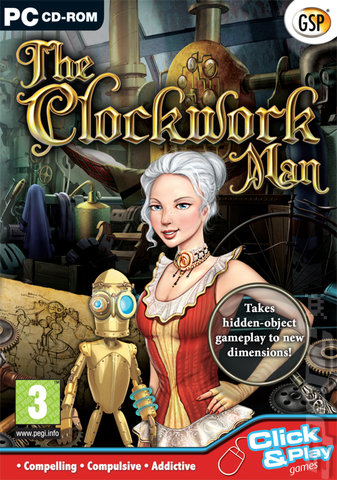 The Clockwork Man - PC Cover & Box Art