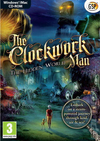 The Clockwork Man: The Hidden World - PC Cover & Box Art