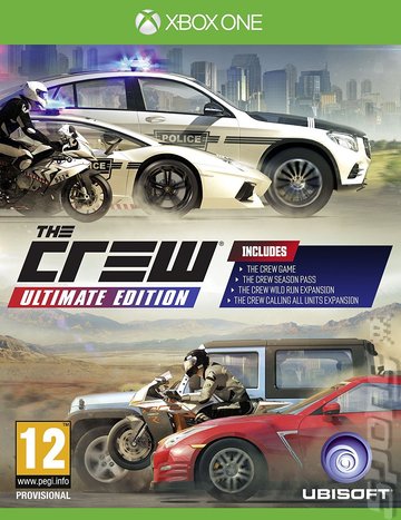 The Crew: Ultimate Edition - Xbox One Cover & Box Art
