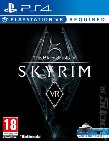 The Elder Scrolls V: Skyrim VR - PS4 Cover & Box Art