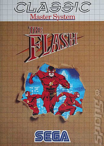 The Flash - Sega Master System Cover & Box Art