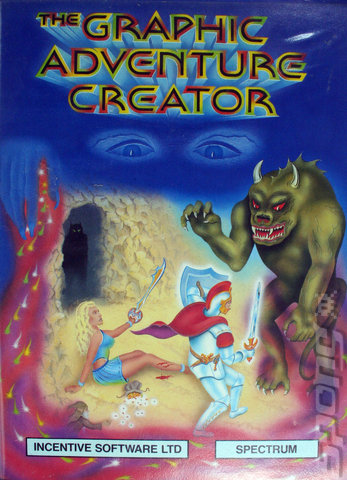 The Graphic Adventure Creator - Spectrum 48K Cover & Box Art