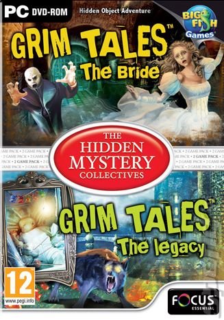 The Hidden Mystery Collectives: Grim Tales: The Bride & Grim Tales: The Legacy - PC Cover & Box Art