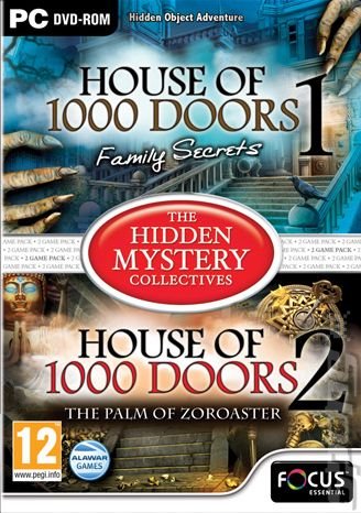 The Hidden Mystery Collectives: House of 1000 Doors: Family Secrets & House of 1000 Doors 2: The Palm of Zoroaster - PC Cover & Box Art